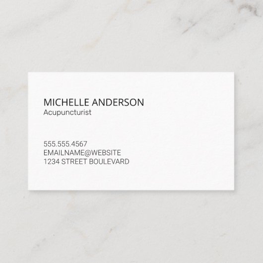 HeilHand Visitenkarte (Rückseite)