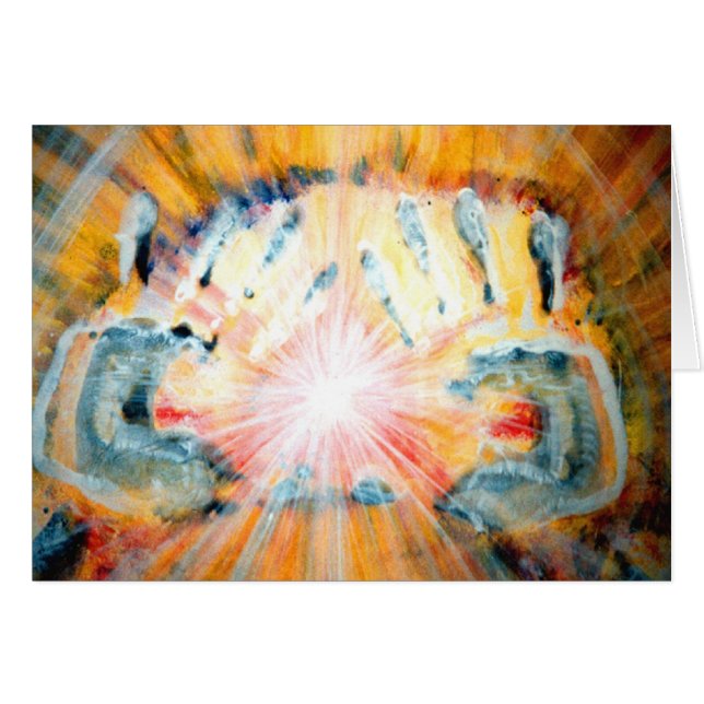 HeilHände und Kräfteübergang (Vorderseite (Horizontal))