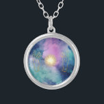 *~* HeilHände Universe kosmische Sterne Licht Versilberte Kette<br><div class="desc">(Suche nach AP40 für ähnliche Designs ) Silver Necklace / Pendant - JEWELRY WITH INTENTION (r) Popular Energy Enhanced Esoteric MINIMAL HEALING ENERGY MYSTICAL design: GOLD STAR BURSTS HEALING ENERGY BALL und zwei vertikale GOLD HÄNDS Line zeichnend für die Arbeit von HEALERS, die ihre HANDS verwenden für DIE GESUNDHEIT. Es...</div>