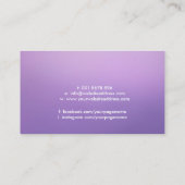 Heilhandschuhe - Energieheilung - Reiki Visitenkarte (Rückseite)