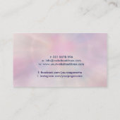 Heilhandschuhe - Energieheilung - Reiki Visitenkarte (Rückseite)