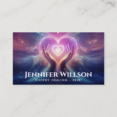 Heilhandschuhe - Energieheilung - Reiki Visitenkarte (Vorderseite)