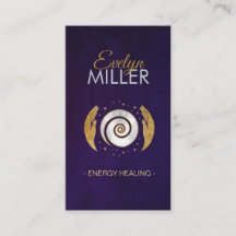 Heilhandschuhe - Geschäftskarte "Energietherapie"