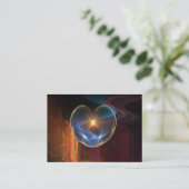 Heilherz Visitenkarte (Stehend Vorderseite)