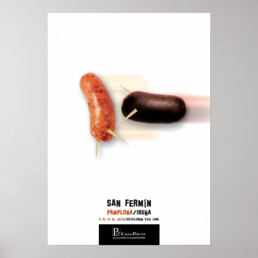 HEILIG FERMIN PLAKAT (Vorne)