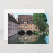 Heilig Geist Spital, Nürnberg Postkarte (Vorne/Hinten)