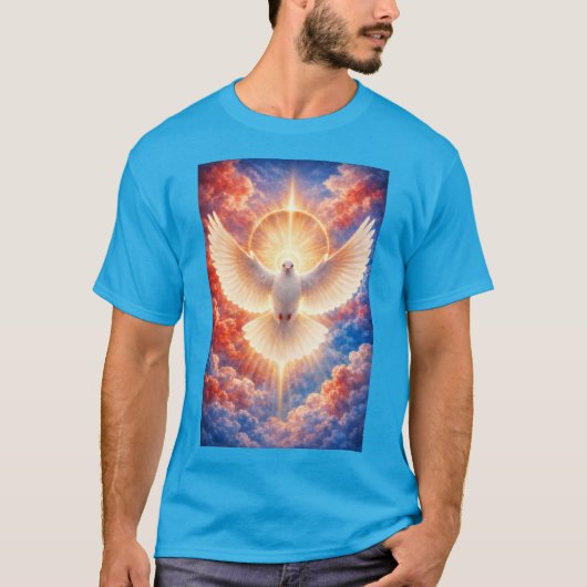 Heilig-Geist-Taube-T-Shirt T-Shirt (Vorderseite)