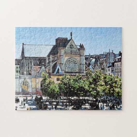 Heilig-Germain l'Auxerrois Claude Monet Puzzle (Horizontal)