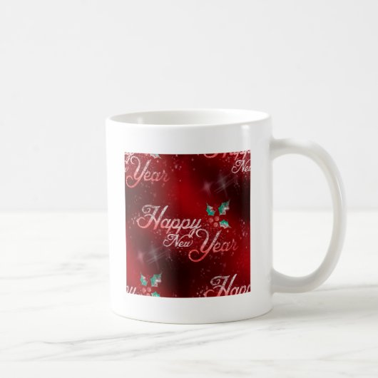 heilig glücklich neues Jahr Kaffeetasse (Rechts)