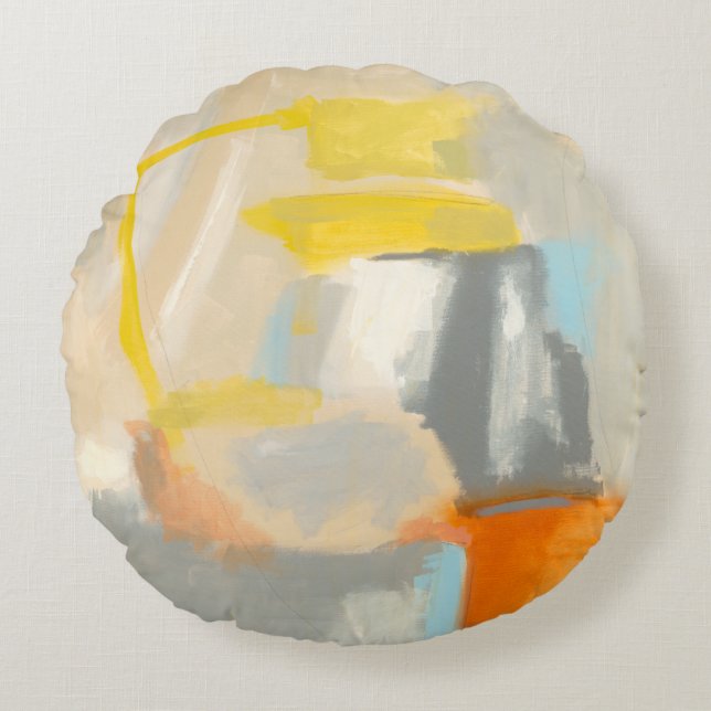 Heilig I Rundes Kissen (Vorderseite)