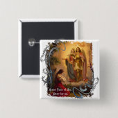 Heilig-Jeanne d'Arc Button (Vorne & Hinten)