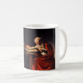 Heilig-Jerome-Schreiben durch Michelangelo Kaffeetasse (VorderseiteRechts)