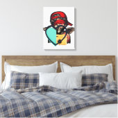 heilig leinwanddruck (Insitu (Schlafzimmer))