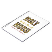 Heilig mit einem Hauch von Hood bete mit mir Notizblock (Linke Seite)