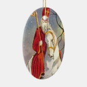Heilig-Nicholas-Weihnachtsbaum-Verzierung Keramikornament (Rechts)