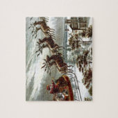 Heilig-Nick-Vintages viktorianisches Puzzle (Vertikal)