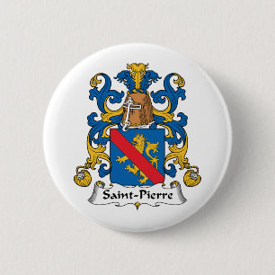 Heilig-Pierre Familienwappen Button
