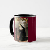 Heilig-Rita-Porträt-Schale Tasse (Vorderseite Links)