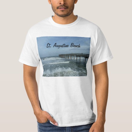 Heilig-St- Augustinestrand-Florida Florida-Pier-T T-Shirt (Vorderseite)