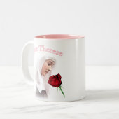 Heilig-Therese-Tasse Zweifarbige Tasse (Vorderseite Links)