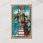 Heilig-Valentinsgruß-Gönner der Liebhaber - Visitenkarte (Vorderseite)