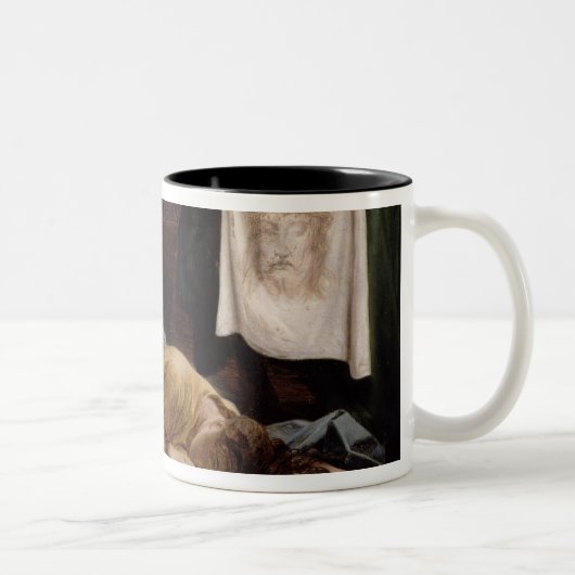 Heilig-Veronica Zweifarbige Tasse (Rechts)