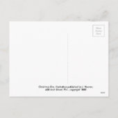 Heiligabend 1880 feiertagspostkarte (Rückseite)