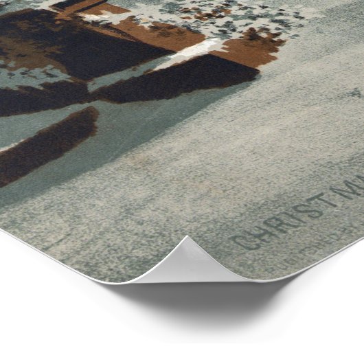 Heiligabend 1880 poster (Ecke)