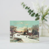 Heiligabend 1898 feiertagspostkarte (Stehend Vorderseite)