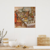 Heiligabend Carl Larsson 1904 Poster (Küche)