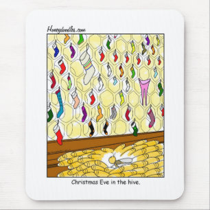 Heiligabend in der Blüte (Farbe) - Mousepad