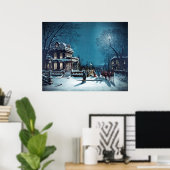 "Heiligabend" Poster/Druck Poster (Heimbüro)