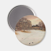 Heiligabend (von John Everett Millais) Magnet (Vorderseite/Rückseite)