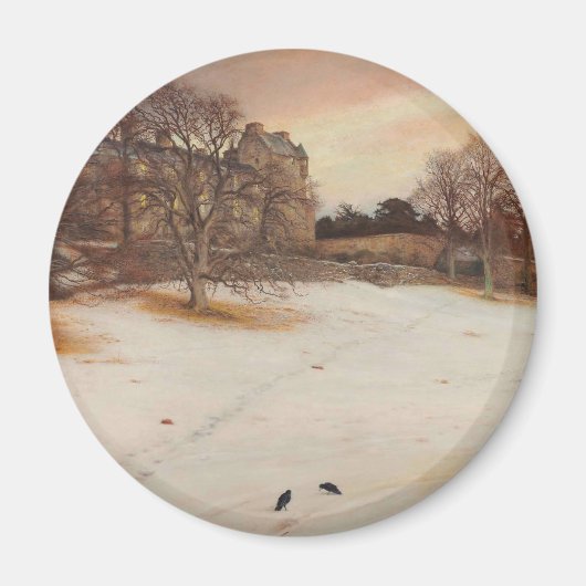 Heiligabend (von John Everett Millais) Magnet (Vorne)