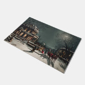 Heiligabend von Joseph Hoover und Sons Fußmatte (Schrägansicht)