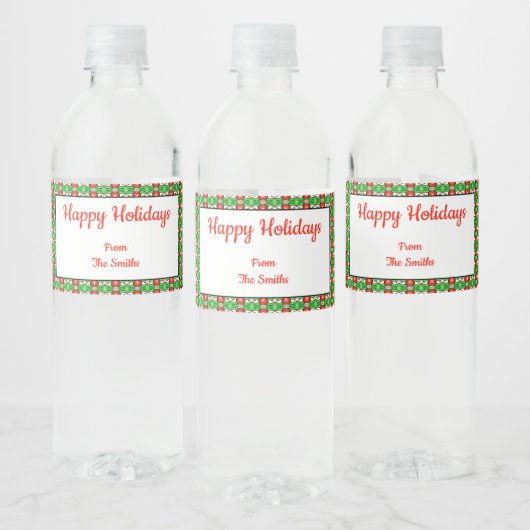 Heiligabwasser-Flaschenetikett Wasserflaschenetikett (Flaschen)