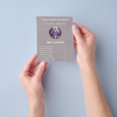 Heilige Achse | Drittes Auge Design Flyer (Gruppe)