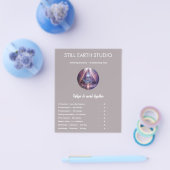 Heilige Achse | Drittes Auge Design Flyer (Einzeln)