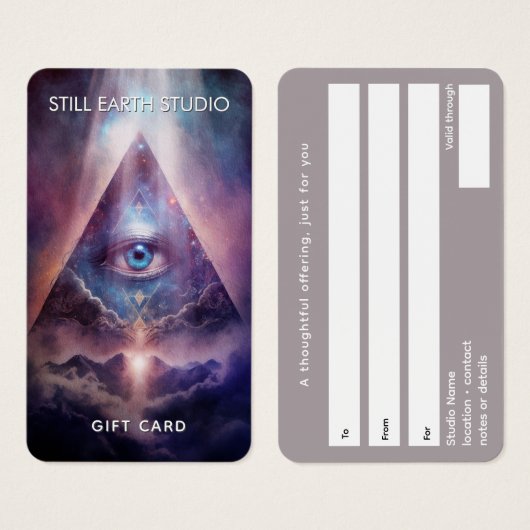 Heilige Achse | Third Eye Design (Vorne & Hinten)