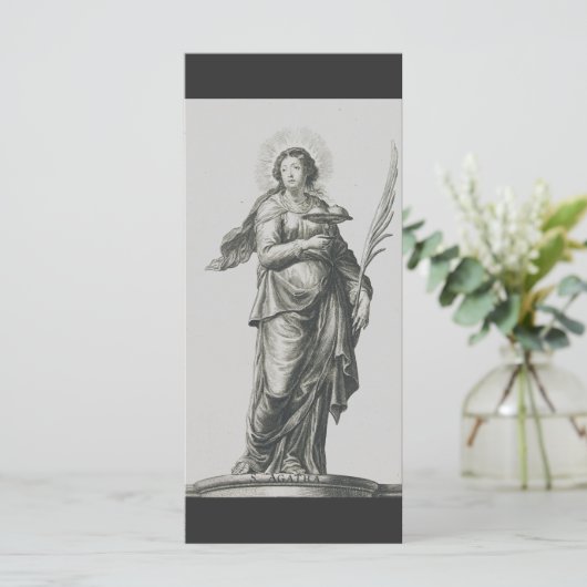 Heilige Agatha von Sizilien (Stehend Vorderseite)