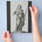 Heilige Agatha von Sizilien Flyer (Hand)