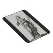 Heilige Agatha von Sizilien Magnet (Rechte Seite)