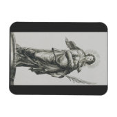 Heilige Agatha von Sizilien Magnet (Horizontal)