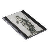 Heilige Agatha von Sizilien Notizblock (Rechte Seite)