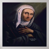 Heilige Angela Merici Poster (Vorne)
