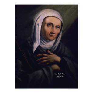 Heilige Angela Merici Poster