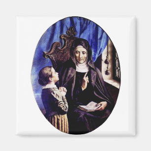 Heilige Angela Merici Schutzpatronin der Erzieher Magnet