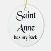 heilige Anna Keramik Ornament (Links)
