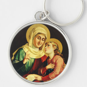 Heilige Anna und Jungfrau Maria Schlüsselanhänger