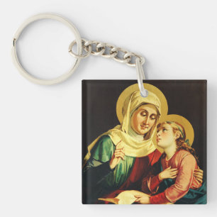 Heilige Anna und Jungfrau Maria Schlüsselanhänger